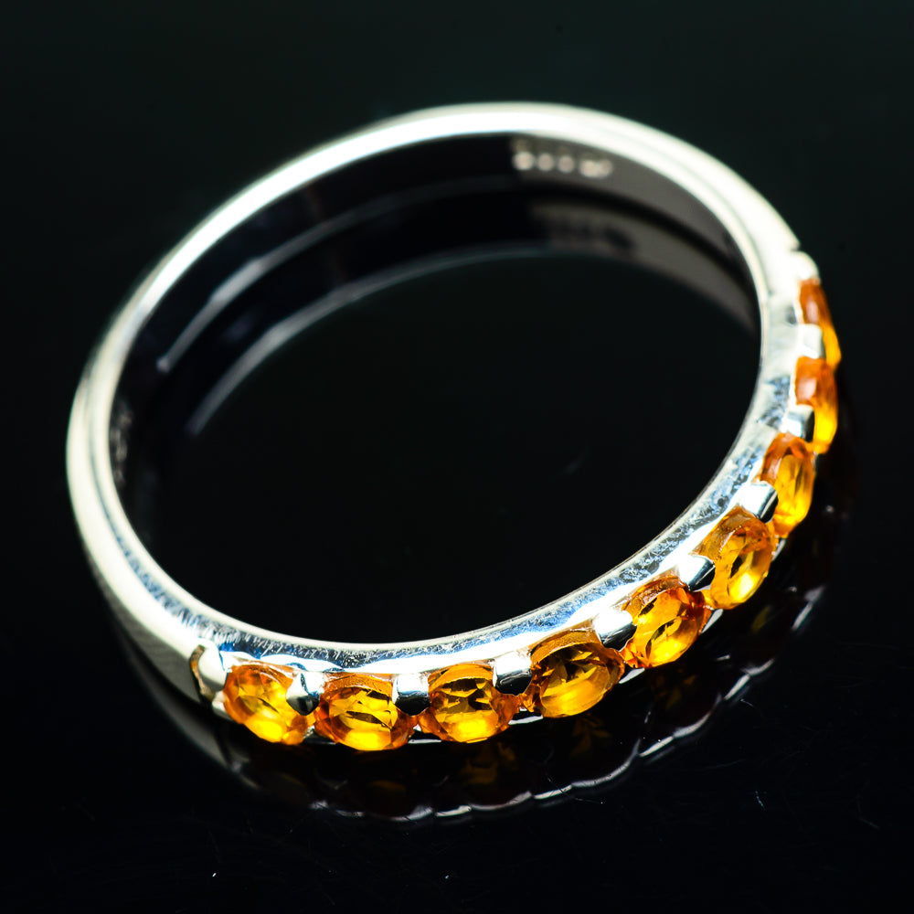 Citrine Rings handcrafted by Anasilvercos - RING20130