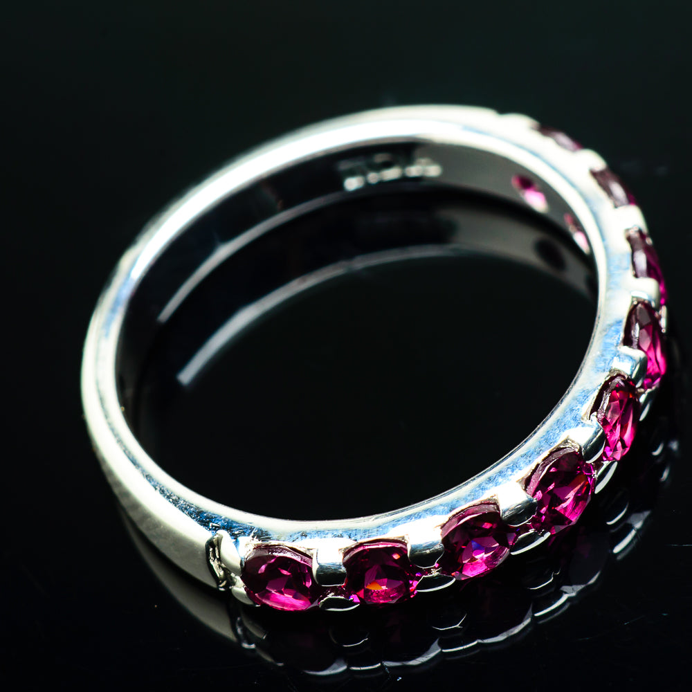 Pink Tourmaline Rings handcrafted by Anasilvercos - RING20131