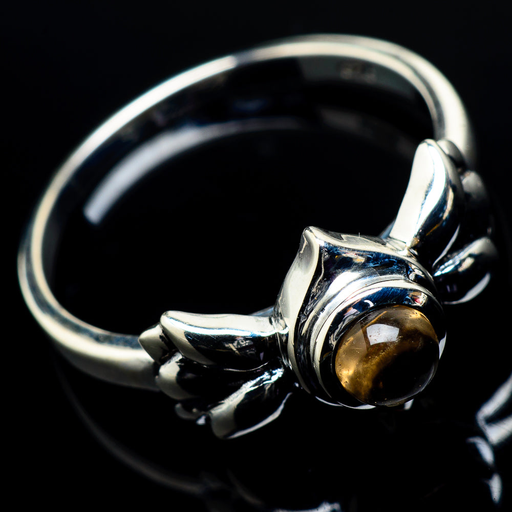 Citrine Rings handcrafted by Anasilvercos - RING20149