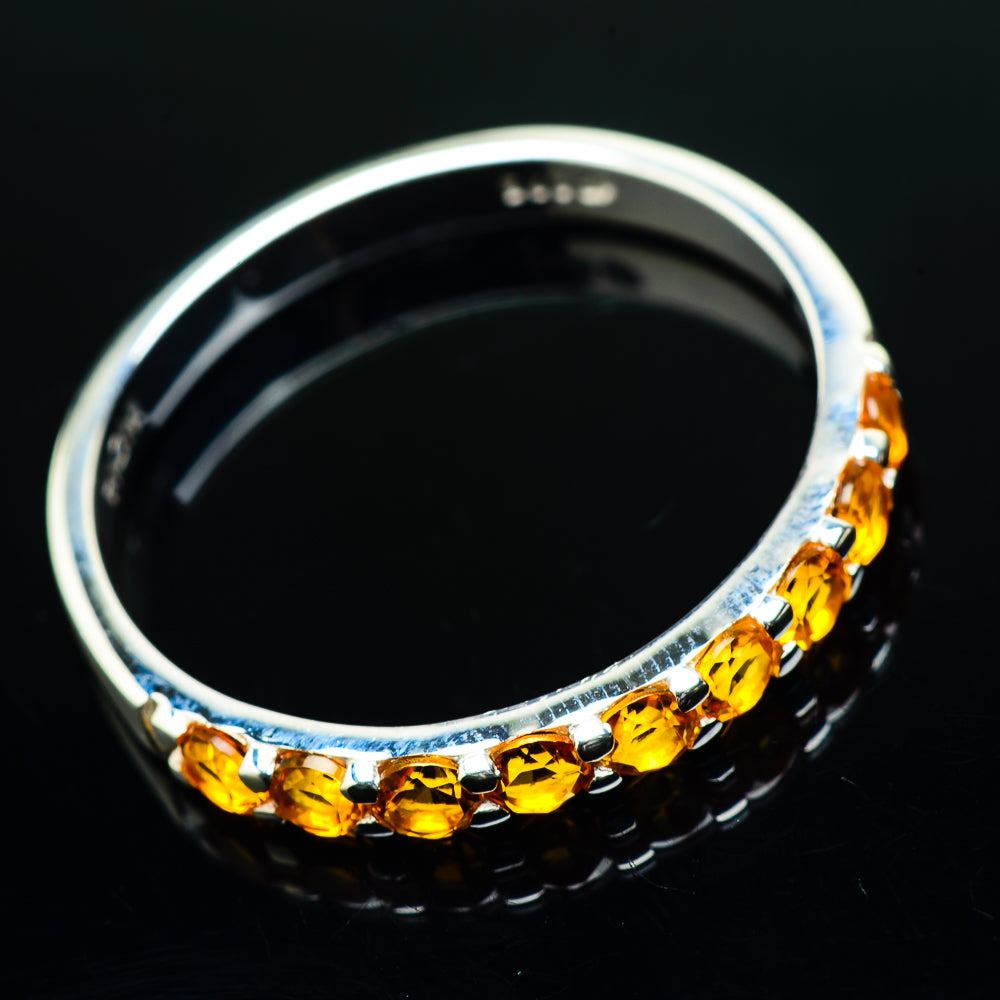 Citrine Rings handcrafted by Anasilvercos - RING20172