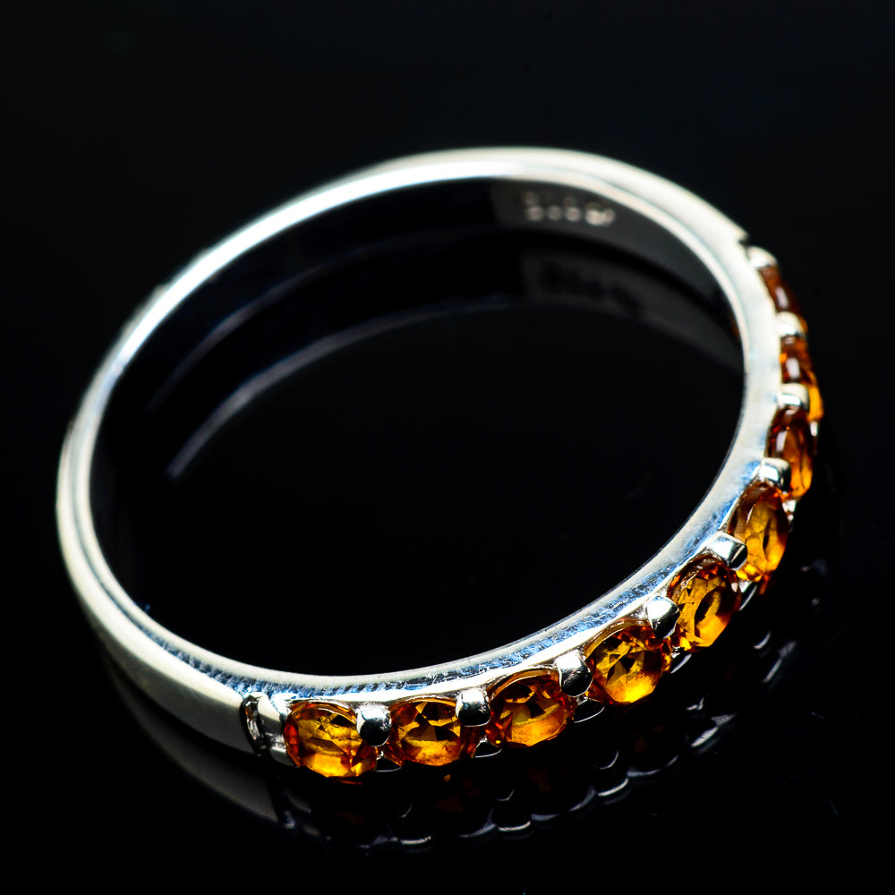 Citrine Rings handcrafted by Anasilvercos - RING20212