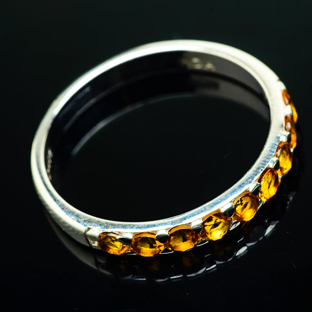 Citrine Rings handcrafted by Anasilvercos - RING20233