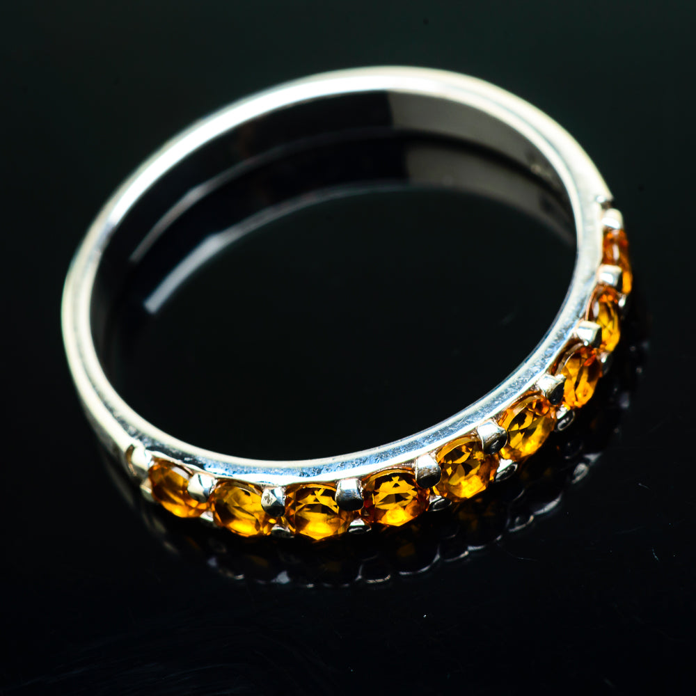 Citrine Rings handcrafted by Anasilvercos - RING20251