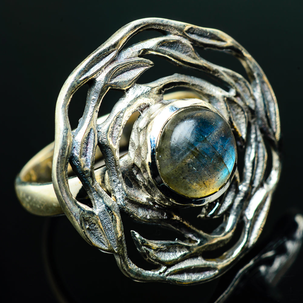 Labradorite Rings handcrafted by Anasilvercos - RING20323