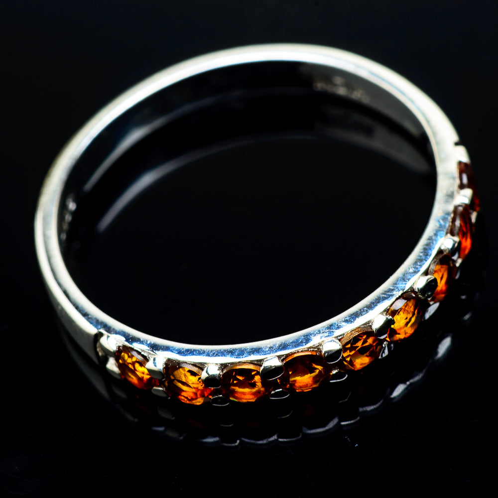 Citrine Rings handcrafted by Anasilvercos - RING20448