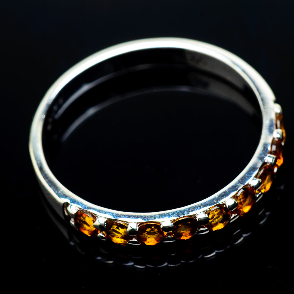 Citrine Rings handcrafted by Anasilvercos - RING20471