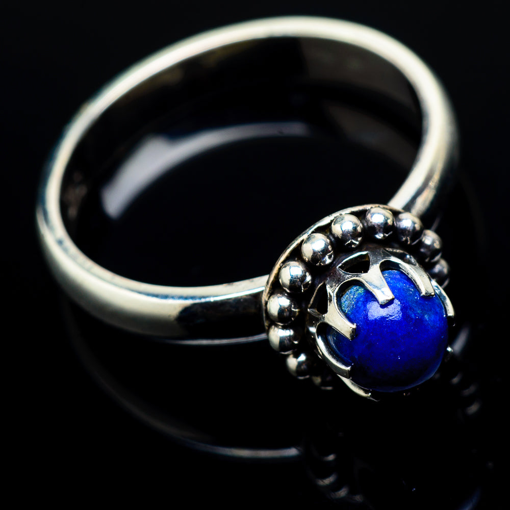 Lapis Lazuli Rings handcrafted by Anasilvercos - RING20572