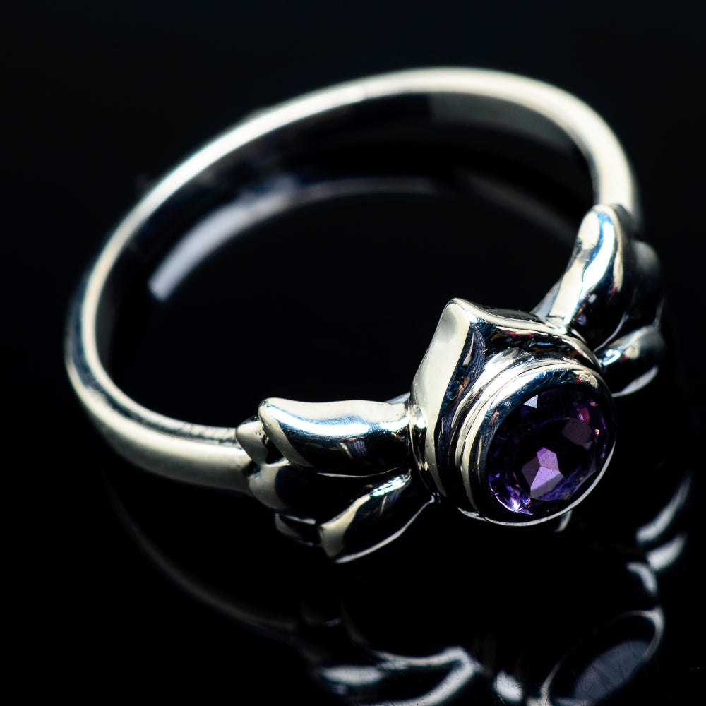 Amethyst Rings handcrafted by Anasilvercos - RING20605
