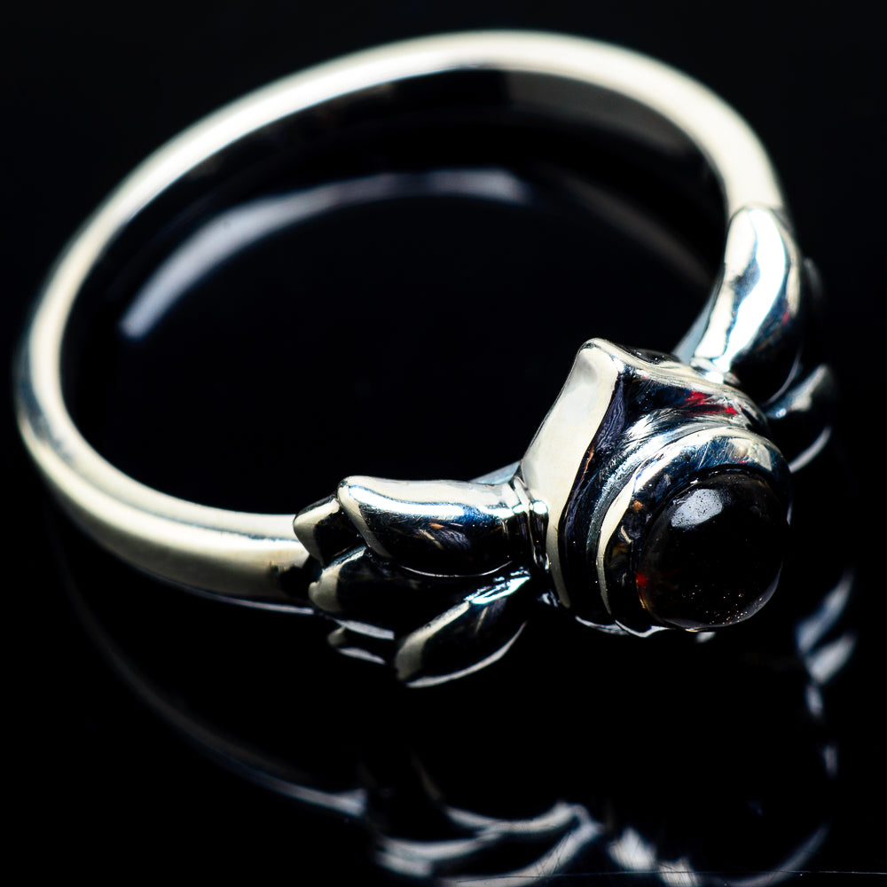 Smoky Quartz Rings handcrafted by Anasilvercos - RING20626