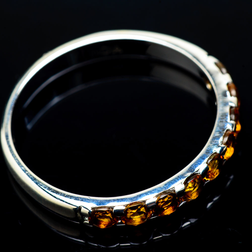 Citrine Rings handcrafted by Anasilvercos - RING20674