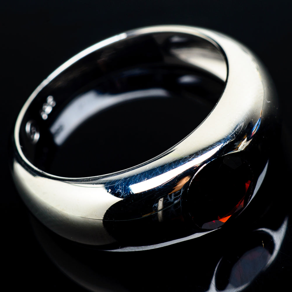 Garnet Rings handcrafted by Anasilvercos - RING20888