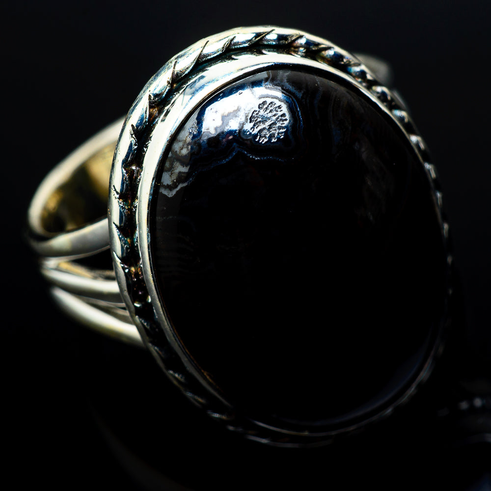 Psilomelane Rings handcrafted by Anasilvercos - RING20893