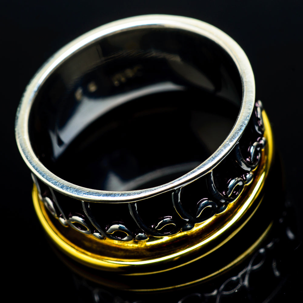 Meditation Spinner Rings handcrafted by Anasilvercos - RING20913