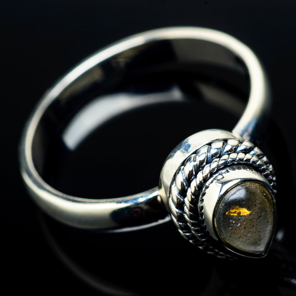 Labradorite Rings handcrafted by Anasilvercos - RING20968