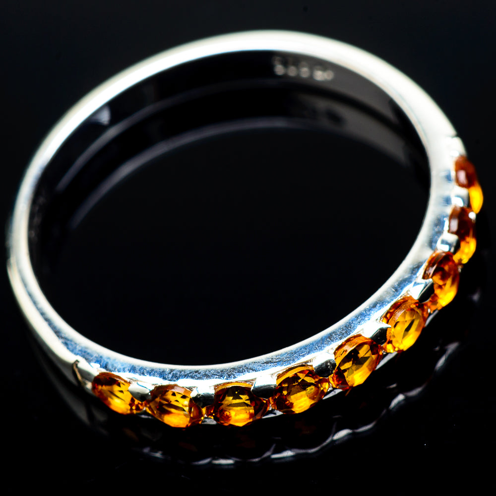 Citrine Rings handcrafted by Anasilvercos - RING20979