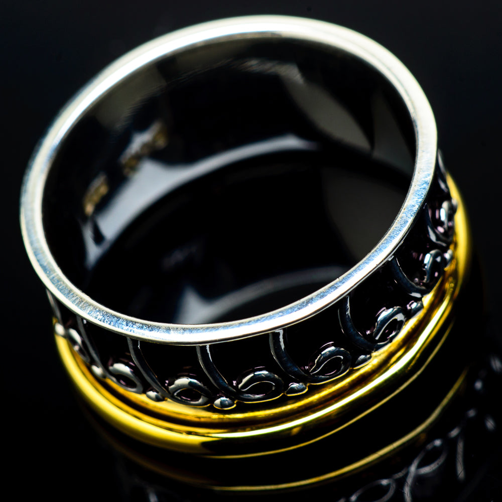Meditation Spinner Rings handcrafted by Anasilvercos - RING20982