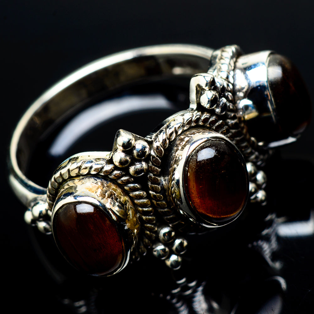 Tiger Eye Rings handcrafted by Anasilvercos - RING21007