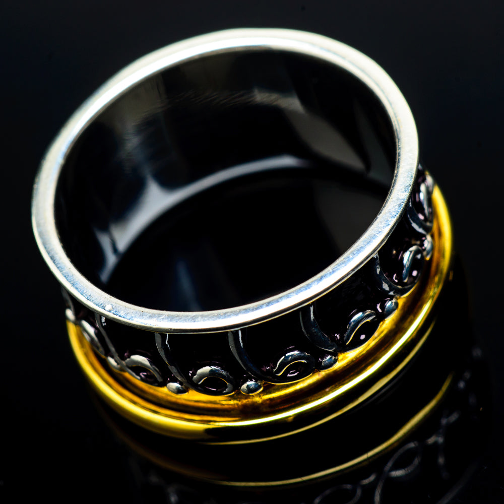 Meditation Spinner Rings handcrafted by Anasilvercos - RING21011