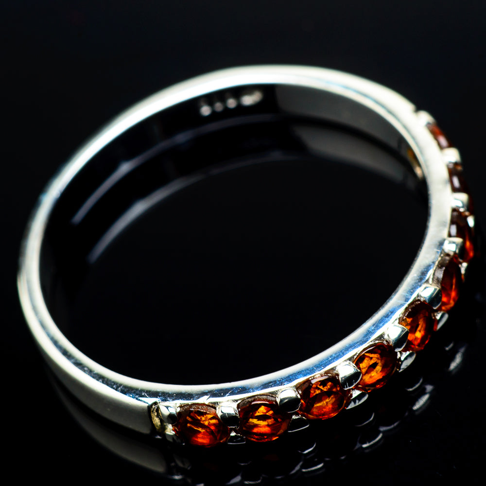 Citrine Rings handcrafted by Anasilvercos - RING21050