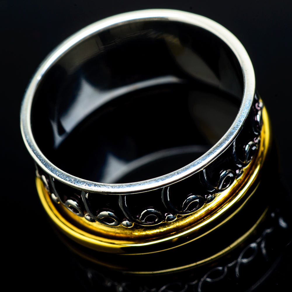 Meditation Spinner Rings handcrafted by Anasilvercos - RING21096