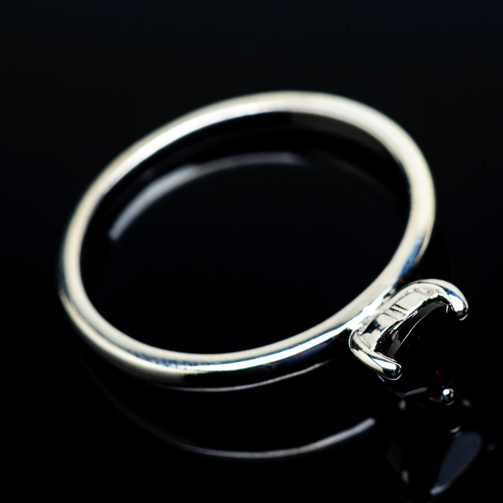 Garnet Rings handcrafted by Anasilvercos - RING21220