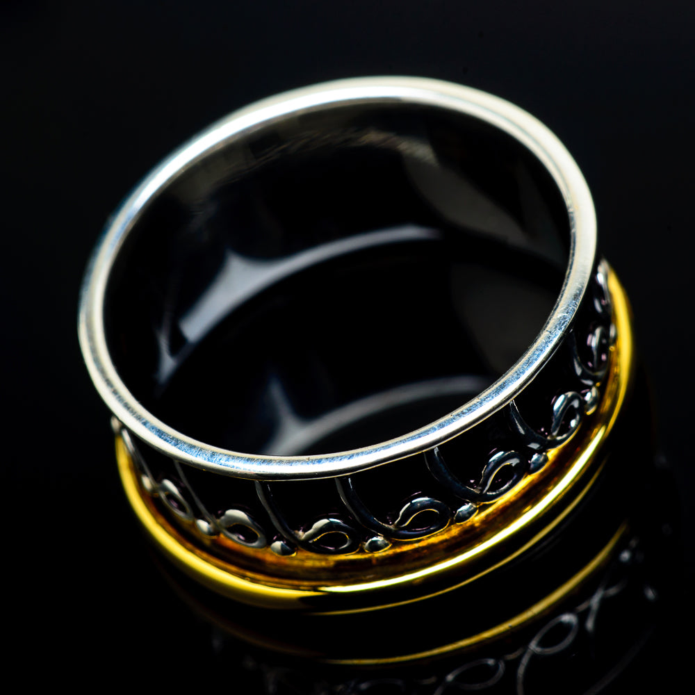 Meditation Spinner Rings handcrafted by Anasilvercos - RING21223