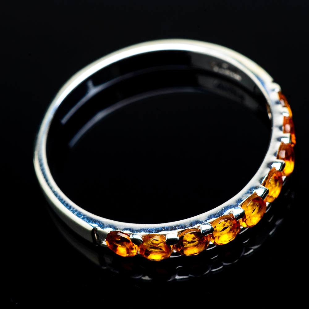 Citrine Rings handcrafted by Anasilvercos - RING21241