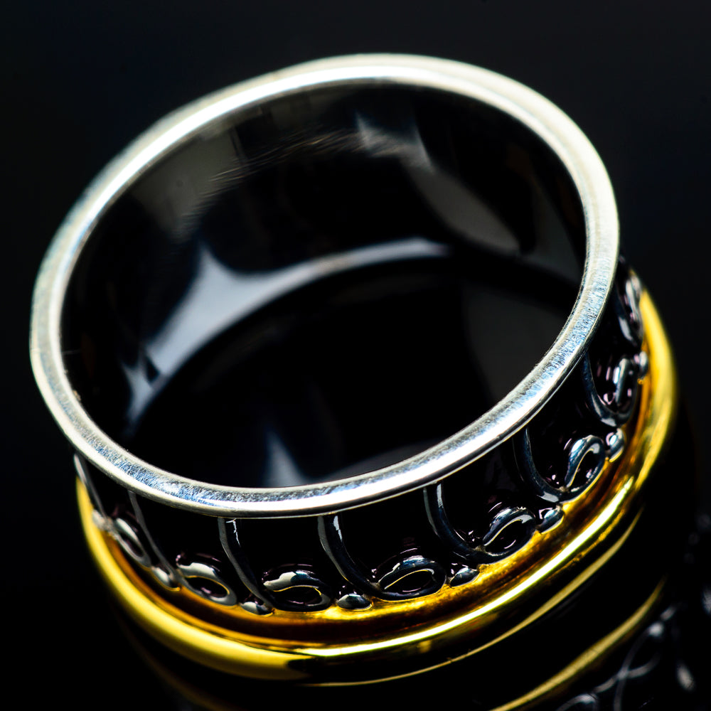 Meditation Spinner Rings handcrafted by Anasilvercos - RING21248
