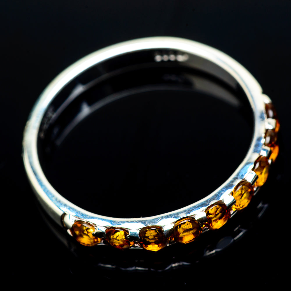Citrine Rings handcrafted by Anasilvercos - RING21266