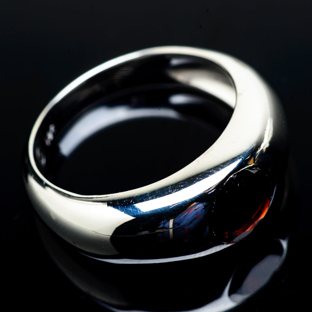 Garnet Rings handcrafted by Anasilvercos - RING21269