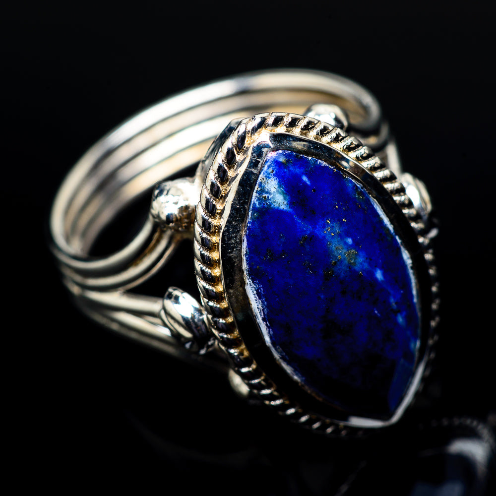 Lapis Lazuli Rings handcrafted by Anasilvercos - RING21279