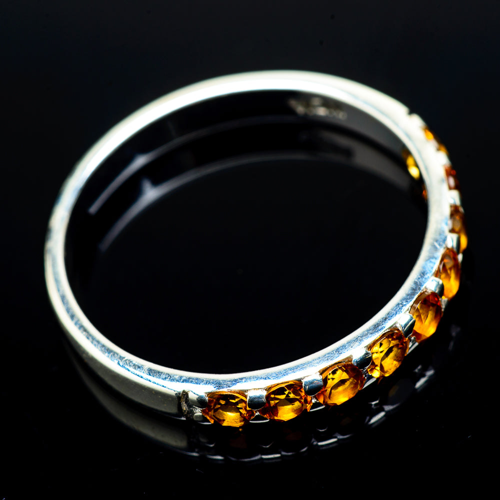 Citrine Rings handcrafted by Anasilvercos - RING21290