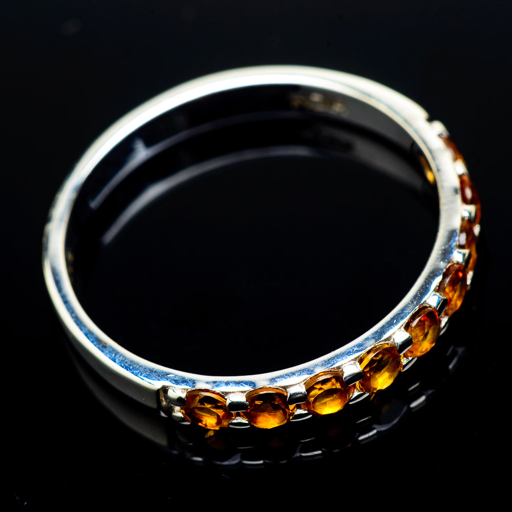 Citrine Rings handcrafted by Anasilvercos - RING21314