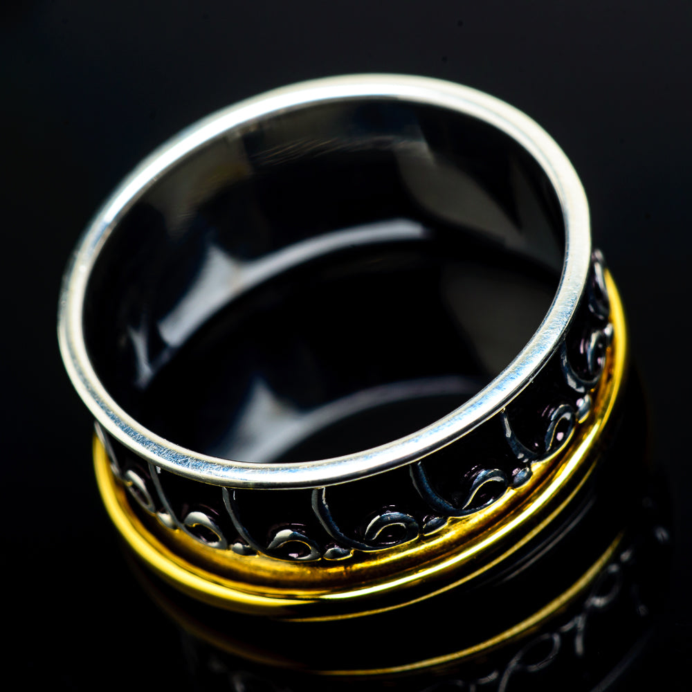 Meditation Spinner Rings handcrafted by Anasilvercos - RING21344