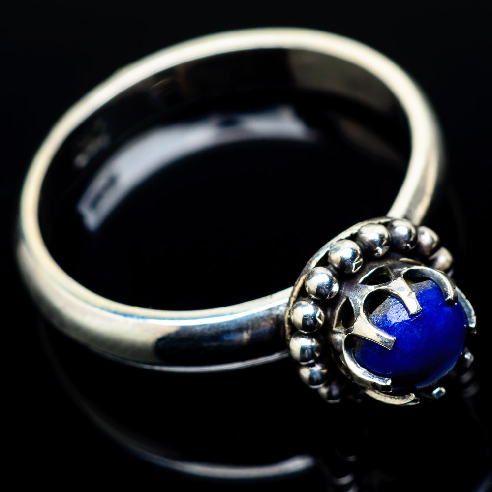 Lapis Lazuli Rings handcrafted by Anasilvercos - RING21348
