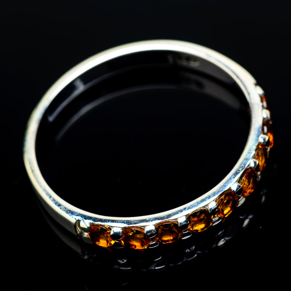 Citrine Rings handcrafted by Anasilvercos - RING21479
