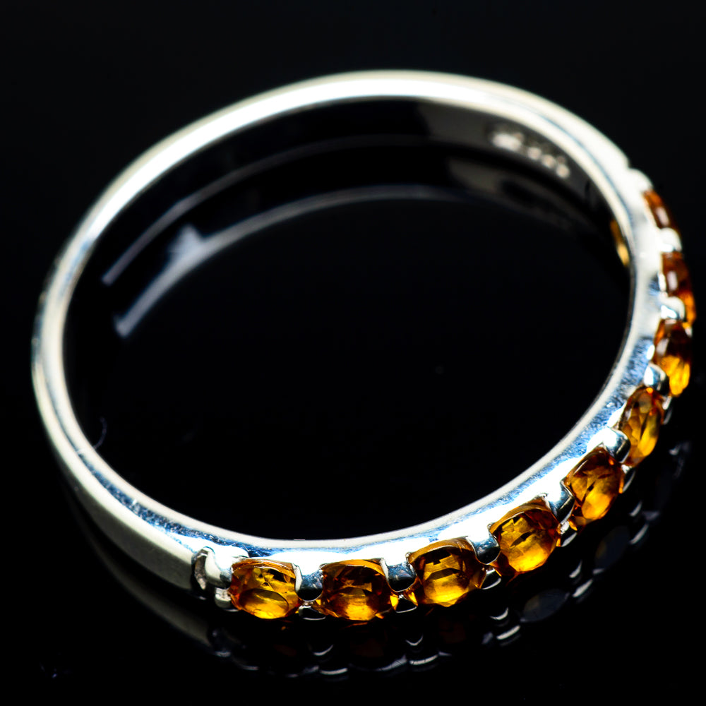 Citrine Rings handcrafted by Anasilvercos - RING21494