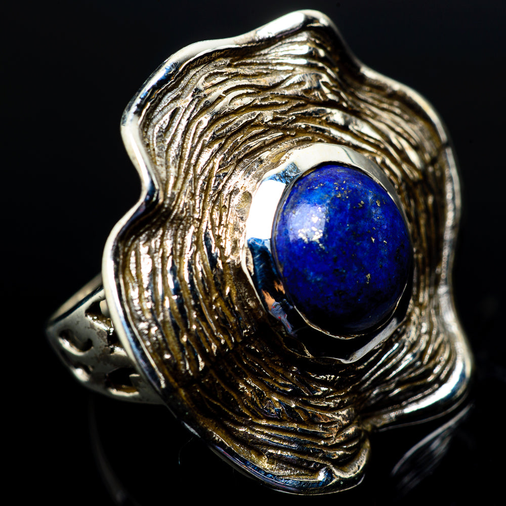 Lapis Lazuli Rings handcrafted by Anasilvercos - RING21567