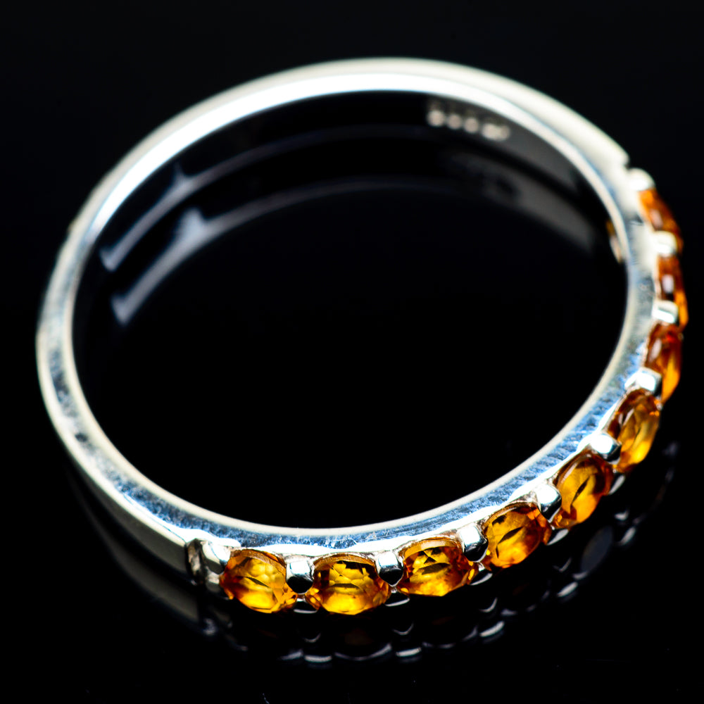 Citrine Rings handcrafted by Anasilvercos - RING21621