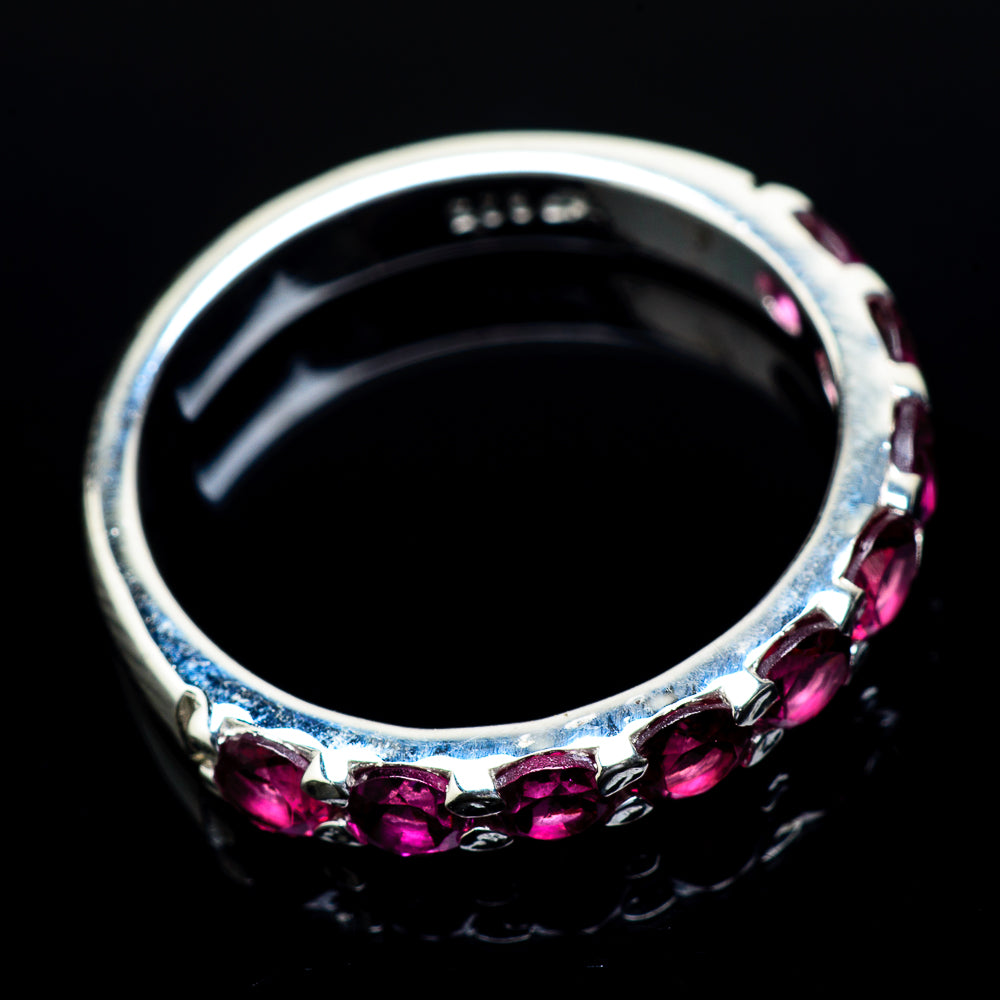 Pink Tourmaline Rings handcrafted by Anasilvercos - RING21623