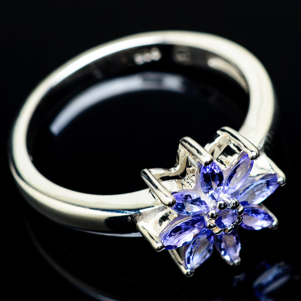 Tanzanite Rings handcrafted by Anasilvercos - RING21653