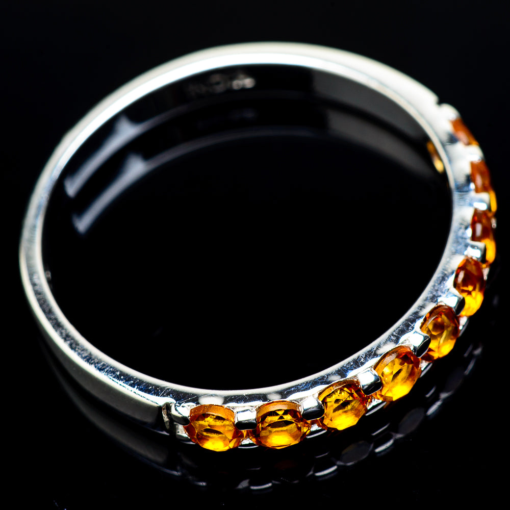 Citrine Rings handcrafted by Anasilvercos - RING21673