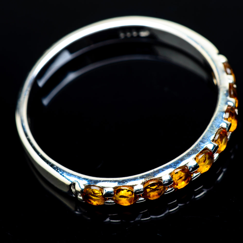 Citrine Rings handcrafted by Anasilvercos - RING21699
