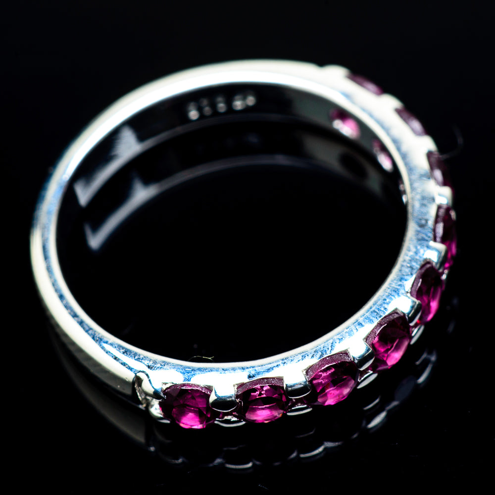 Pink Tourmaline Rings handcrafted by Anasilvercos - RING21700