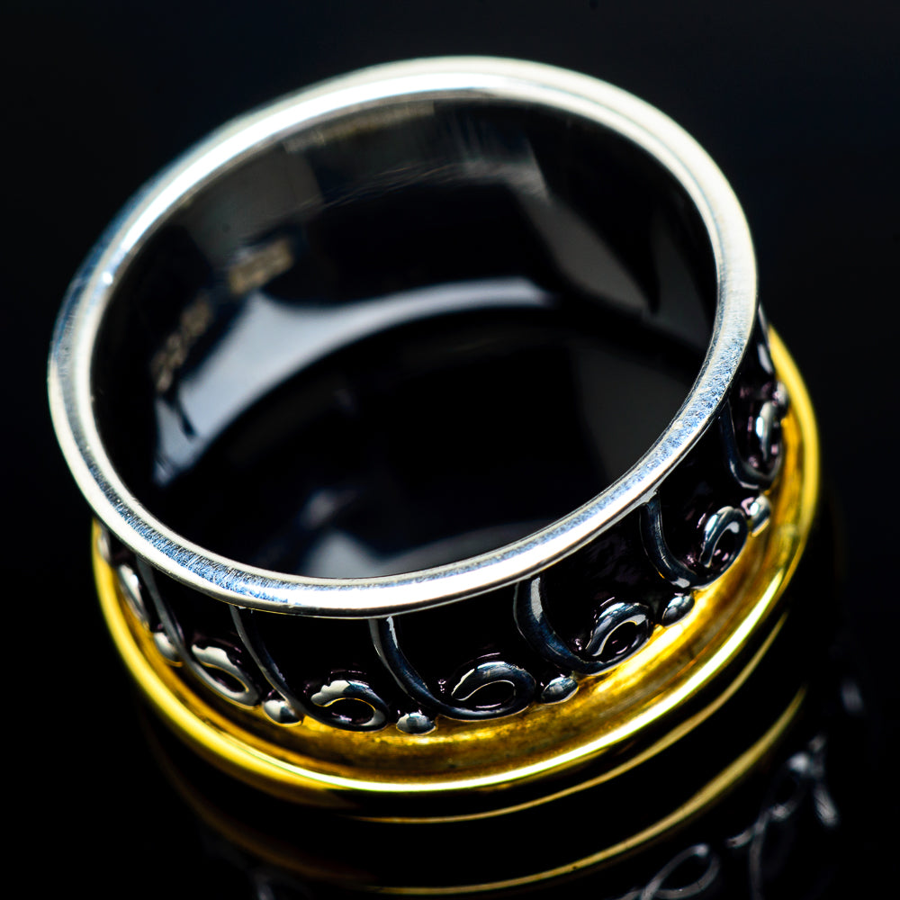 Meditation Spinner Rings handcrafted by Anasilvercos - RING21707