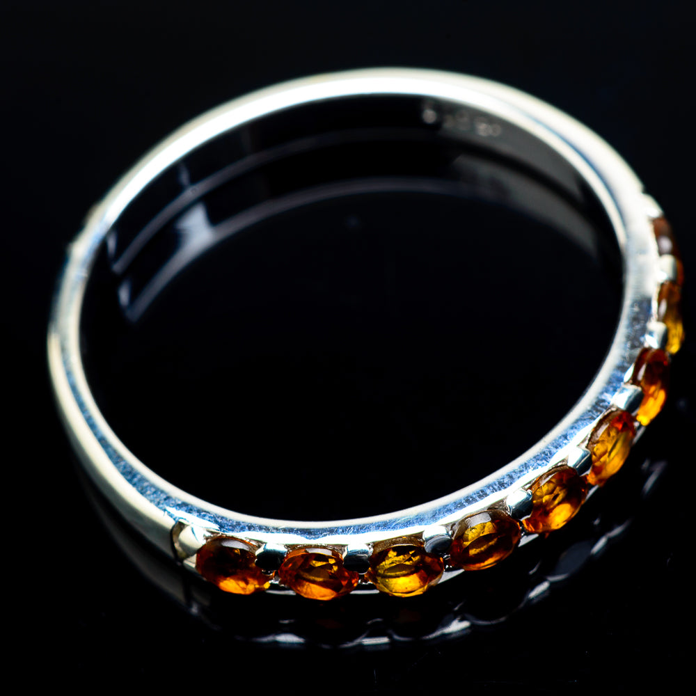 Citrine Rings handcrafted by Anasilvercos - RING21746