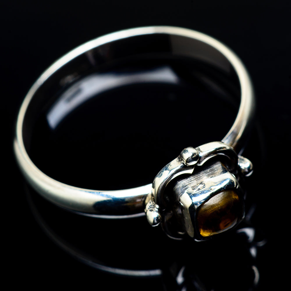 Citrine Rings handcrafted by Anasilvercos - RING21747