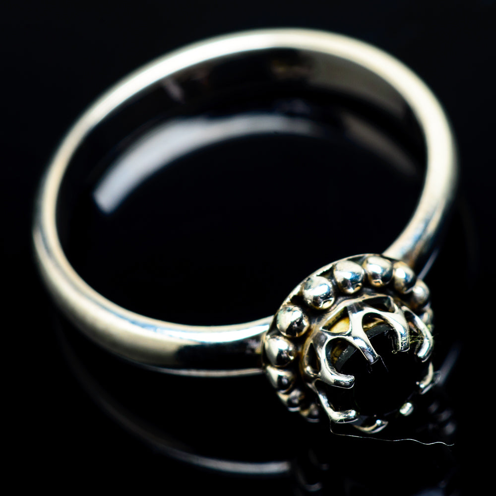 Black Onyx Rings handcrafted by Anasilvercos - RING21757