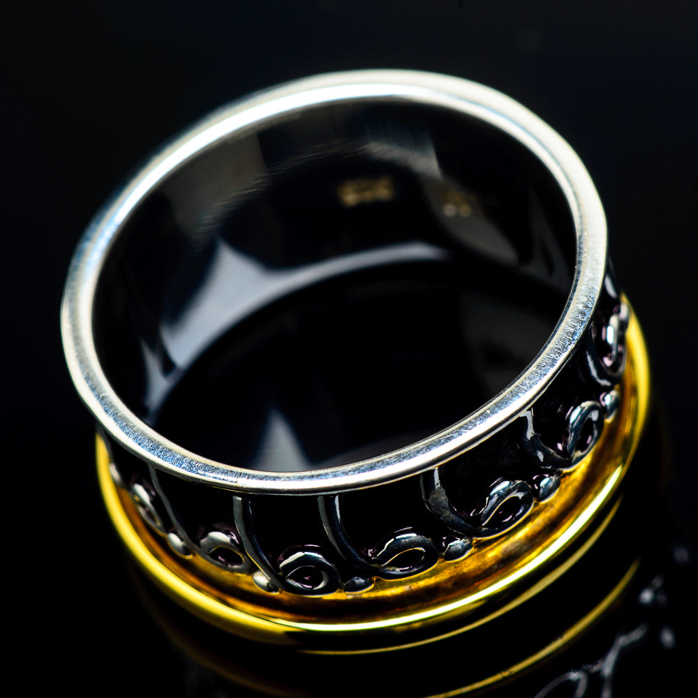 Meditation Spinner Rings handcrafted by Anasilvercos - RING21778