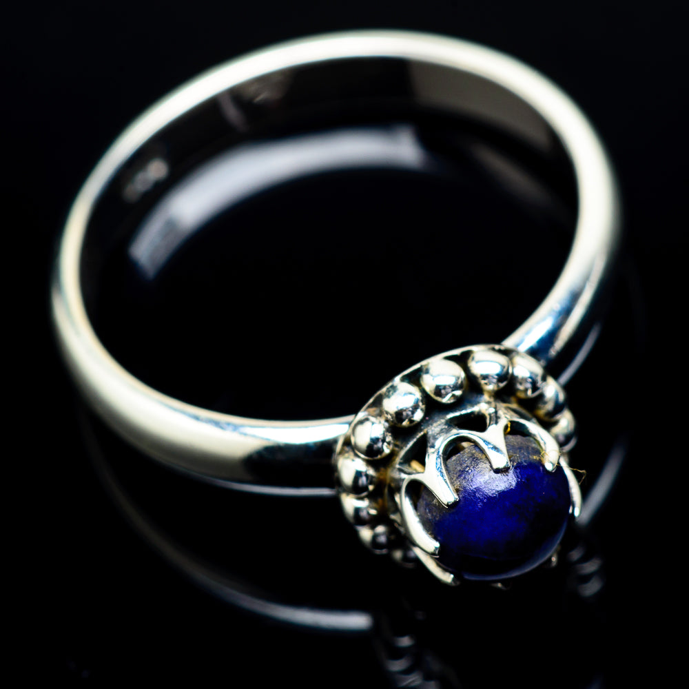 Lapis Lazuli Rings handcrafted by Anasilvercos - RING21869
